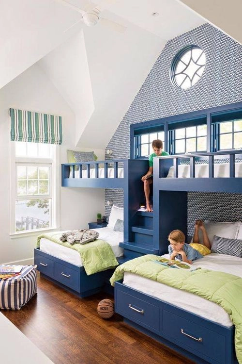 20 mẫu giường tầng cho nhà có trẻ nhỏ hoặc căn hộ chật hẹp - 9