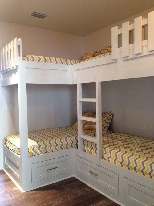 20 mẫu giường tầng cho nhà có trẻ nhỏ hoặc căn hộ chật hẹp - 11