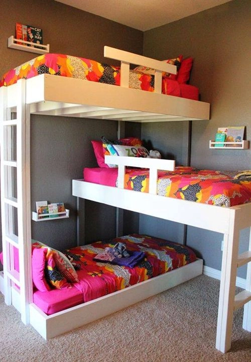 20 mẫu giường tầng cho nhà có trẻ nhỏ hoặc căn hộ chật hẹp - 13