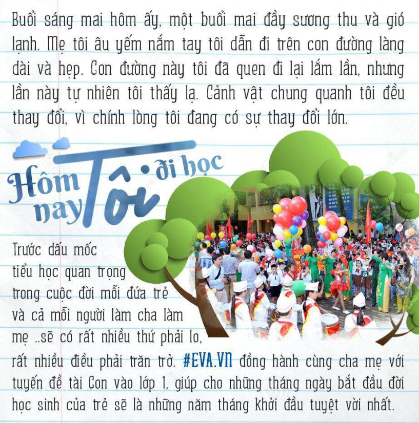 20 việc gv tiểu học khuyên cha mẹ nên làm trong ngày đầu tiên con vào lớp 1 - 1