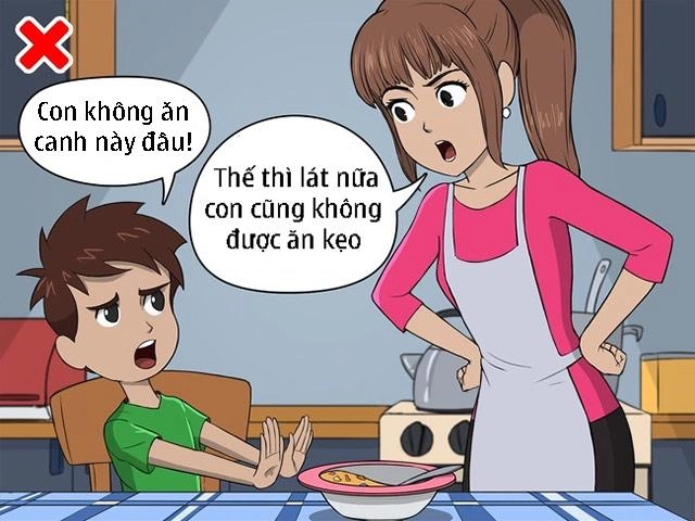 Không dọa con phải ăn hết đây là cách mẹ elly trần khiến cadie ăn sạch phần cơm - 5