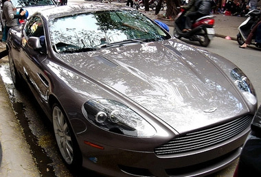  ảnh siêu xe aston martin db9 tại hà nội - 2