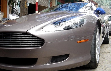  ảnh siêu xe aston martin db9 tại hà nội - 3