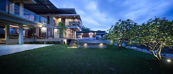 Biệt thự cho hai thế hệ được khen ngợi với kiến trúc đẹp như resort - 4
