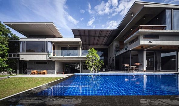 Biệt thự cho hai thế hệ được khen ngợi với kiến trúc đẹp như resort - 5