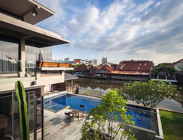 Biệt thự cho hai thế hệ được khen ngợi với kiến trúc đẹp như resort - 7