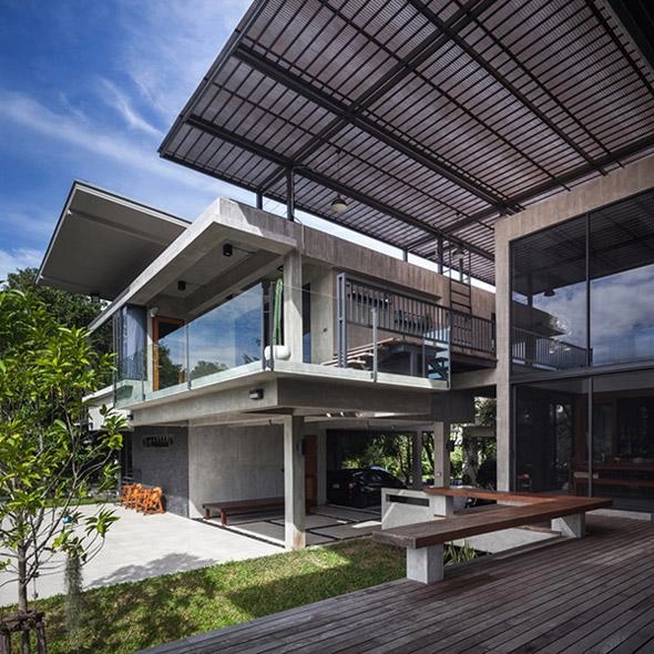 Biệt thự cho hai thế hệ được khen ngợi với kiến trúc đẹp như resort - 9