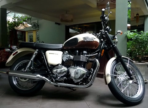  bonneville t100 - cỗ xe hoài cổ của triumph - 1