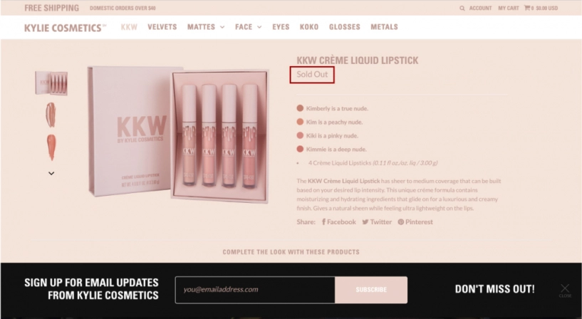 Bst kkw x kylie créme liquid lipstick có thật sự làm bạn mãn nhãn - 1