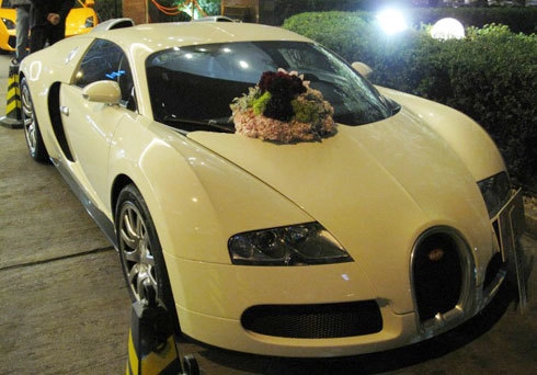  bugatti veyron làm xe rước dâu - 1