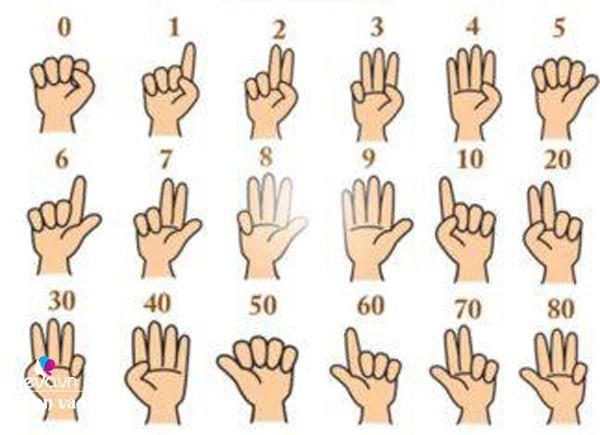 Cách dạy bé lớp 1 tính nhẩm bằng phương pháp finger math - 3