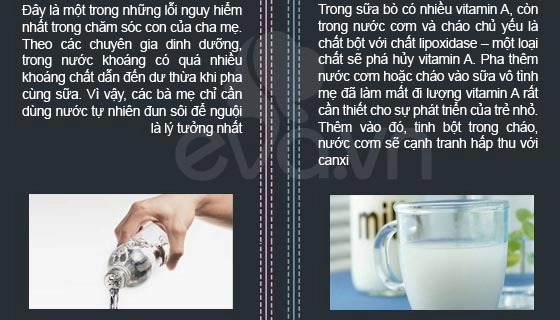 Cấm kỵ pha sữa cho trẻ mẹ nên biết - 3