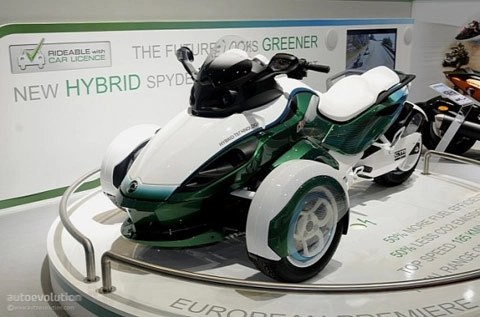  can-am spyder hybrid trình làng tại geneva - 1