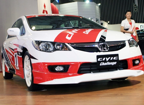  civic challenge tại việt nam motorshow - 1