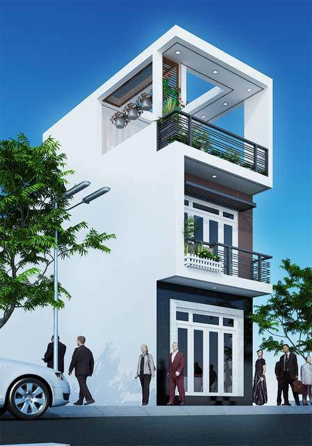 Dẫn đầu xu hướng kiến trúc 2019 với 5 mẫu nhà ống 2 tầng 3 phòng ngủ chỉ 400 triệu - 18