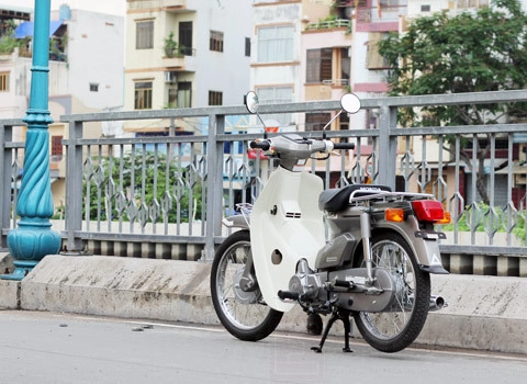  đập hộp xế độc honda cub 90 - 3