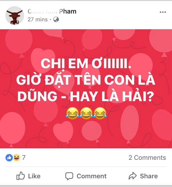 Đặt tên con là quang hải hay tiến dũng - câu hỏi hot nhất facebook lúc này - 10