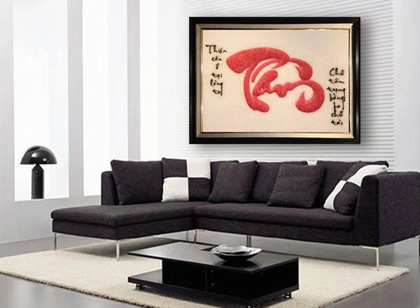 Đầu năm xin tranh xin chữ treo trong nhà nhất định phải biết điều này mới có tài lộc - 1