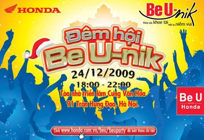  đêm hội be u-nik của honda - 1