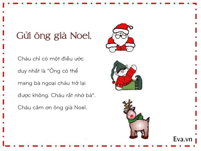 Điều ước xúc động của bé dịp noel ông có thể mang bà ngoại trở lại với cháu không - 1