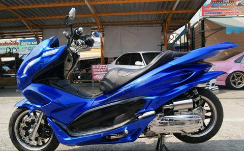  độ honda pcx ở thái lan - 8