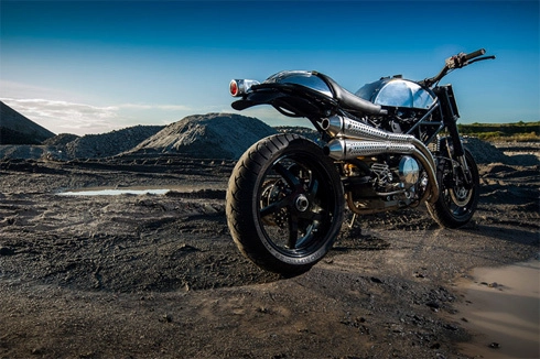  ducati monster độ phong cách viễn tưởng - 1