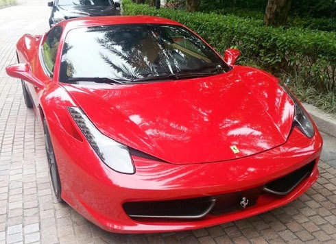  ferrari 458 italy biển số độc - 2