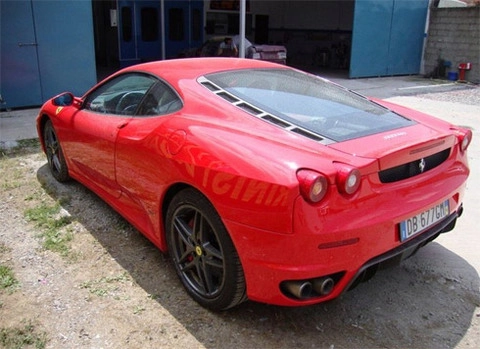  ferrari f430 sơn họa tiết da rồng - 1