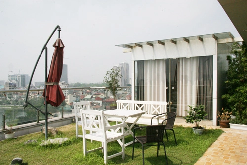Hà nội phát thèm vườn rau tầng 10 nhìn ra hồ lộng gió - 17