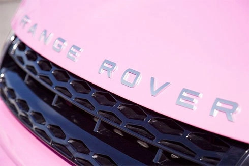  hàng hiếm range rover evoque màu hồng - 4