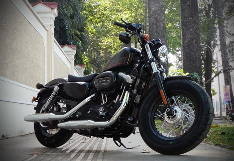  harley davidson 48 2012 khoe dáng dưới nắng xuân - 1