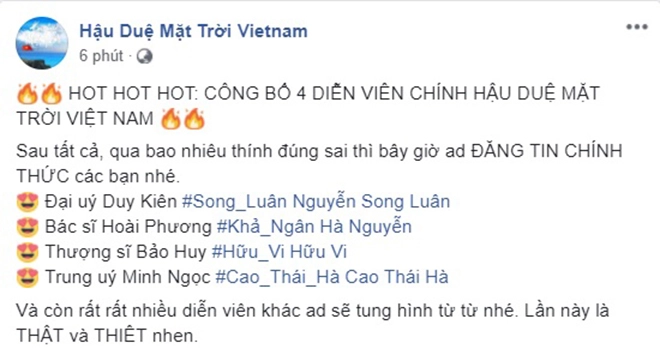 hậu duệ mặt trời chính thức công bố 4 diễn viên chính nữ chính bị thay vai vào phút chót - 1