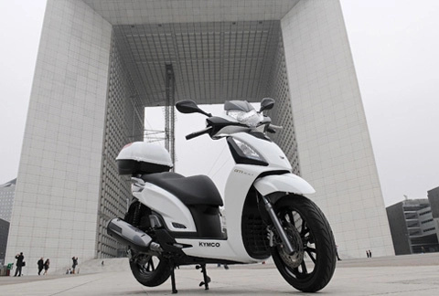  kymco people 300 gti - đối thủ sh 300i tại châu âu - 1