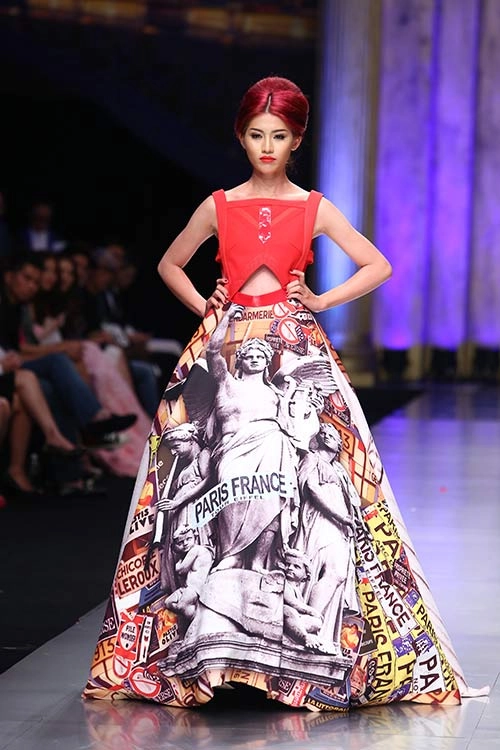 Lý giám tiền lên ngôi quán quân project runway 2014 - 8