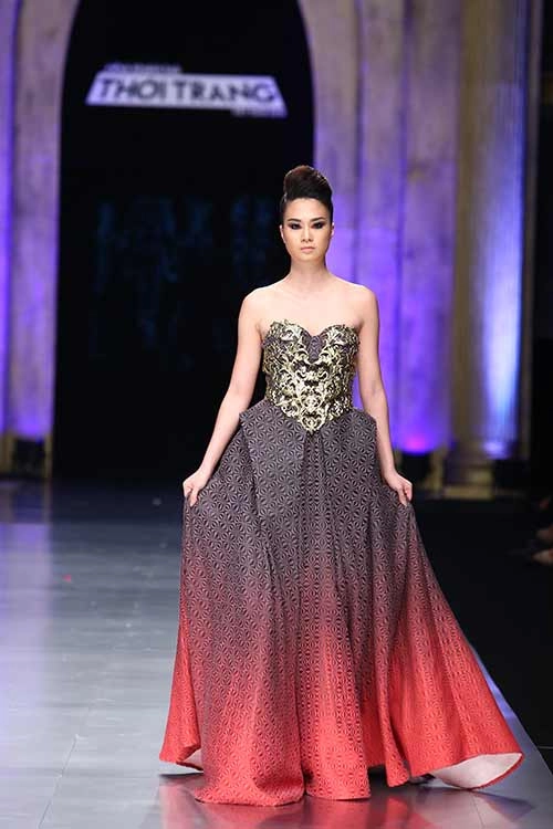 Lý giám tiền lên ngôi quán quân project runway 2014 - 14