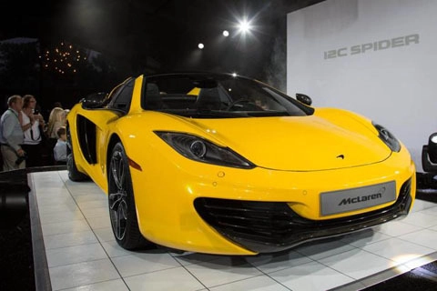  mclaren 12c spider ra mắt công chúng - 1