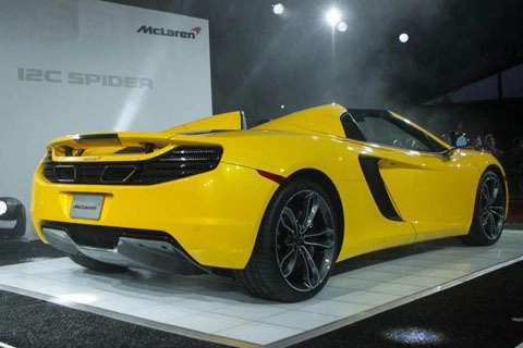  mclaren 12c spider ra mắt công chúng - 3