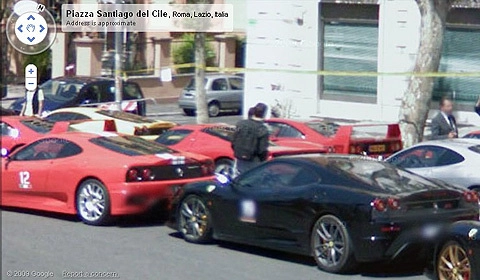  ngày hội ferrari trên google street view - 4