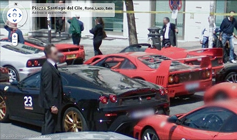  ngày hội ferrari trên google street view - 5