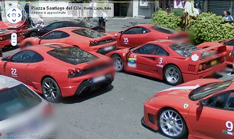  ngày hội ferrari trên google street view - 6