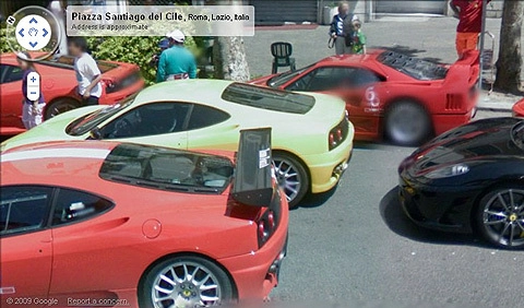  ngày hội ferrari trên google street view - 7