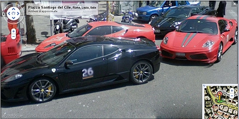  ngày hội ferrari trên google street view - 8