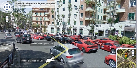  ngày hội ferrari trên google street view - 9