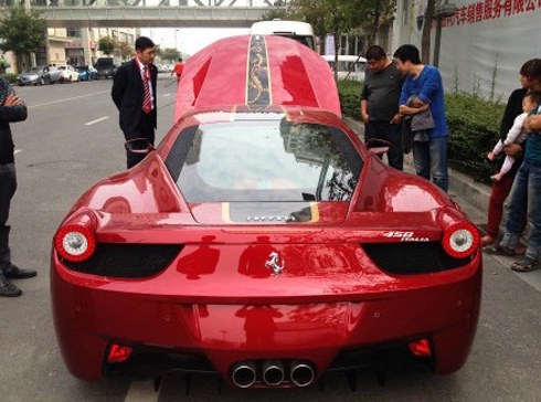  những chiếc ferrari độc tại trung quốc - 4