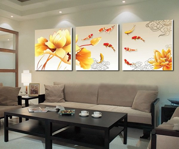 Những điều cần lưu ý trong phong thủy tranh treo phòng khách - 4