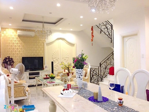 Nội thất xa hoa trong biệt thự của đăng khôi - 12