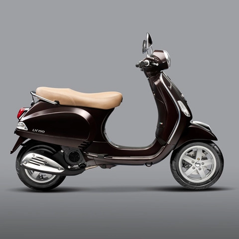  piaggio việt nam ra mắt vespa lx nâu - 3