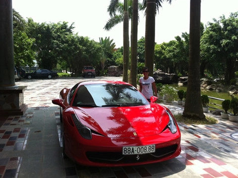  siêu xe ferrari 458 italia biển đẹp - 1