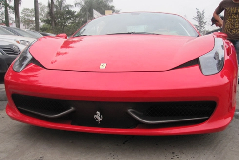  siêu xe ferrari 458 italia màu đỏ về việt nam - 1