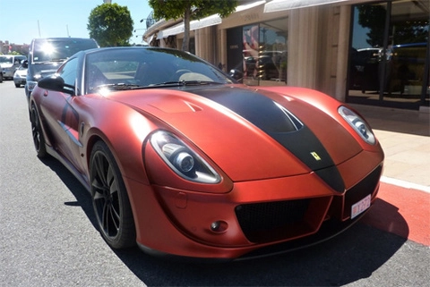  siêu xe ferrari 599 gtb fiorano lột xác - 2